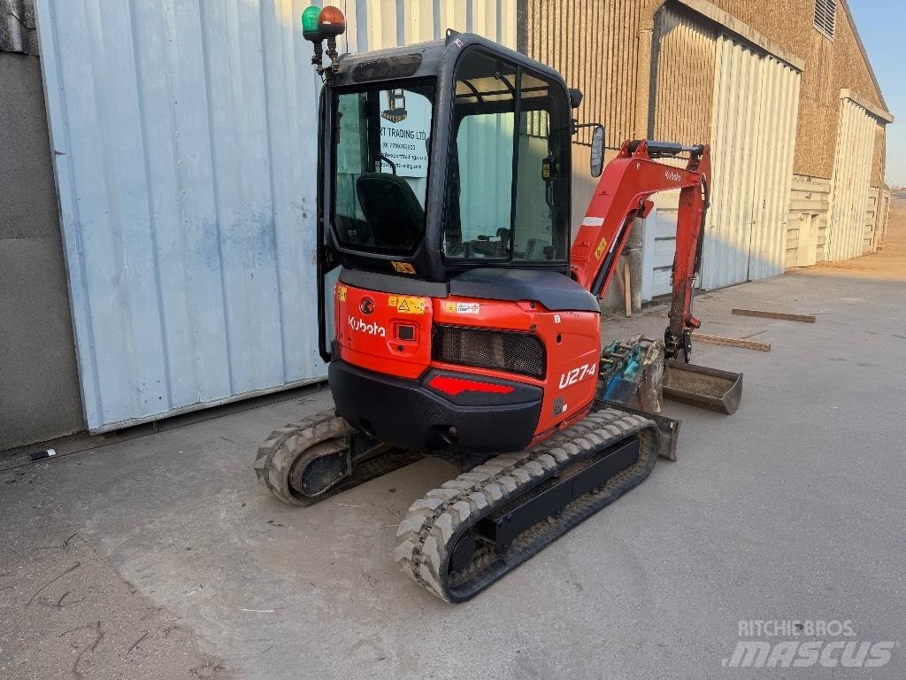 Kubota U 27 Miniescavadeiras