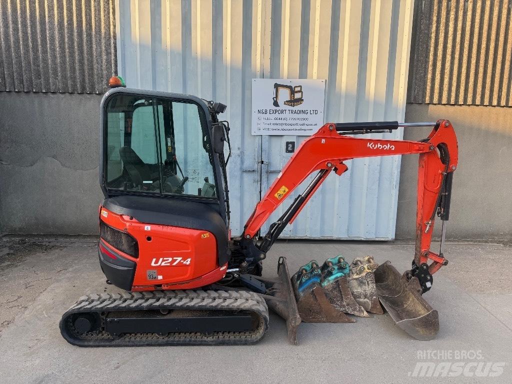 Kubota U 27 Miniescavadeiras