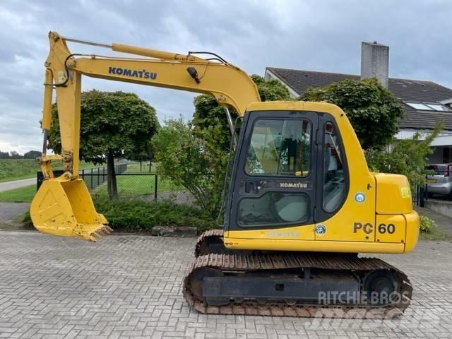 Komatsu PC60-5 Escavadeiras de esteiras