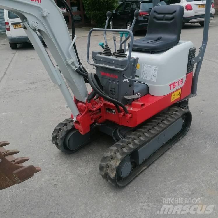 Takeuchi TB108 Miniescavadeiras