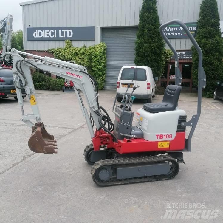 Takeuchi TB108 Miniescavadeiras