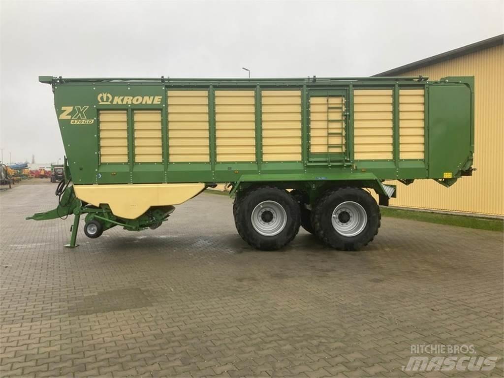 Krone ZX470GD Atrelados auto-carregadores