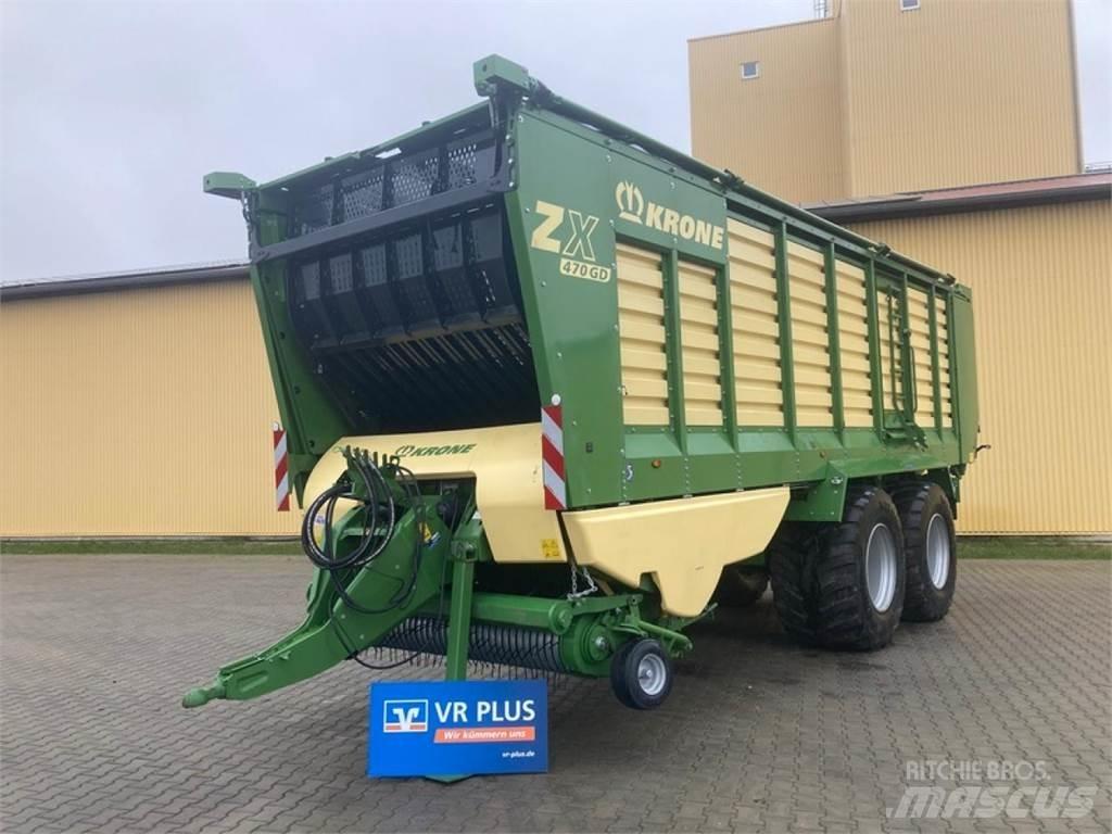 Krone ZX470GD Atrelados auto-carregadores