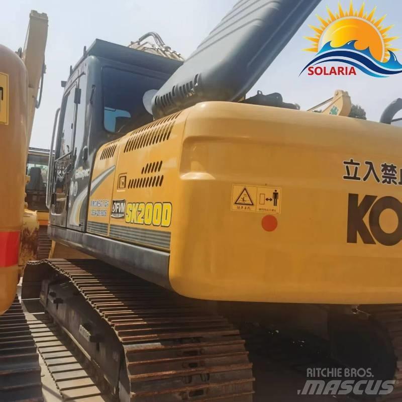 Kobelco SK 200 Escavadeiras de esteiras
