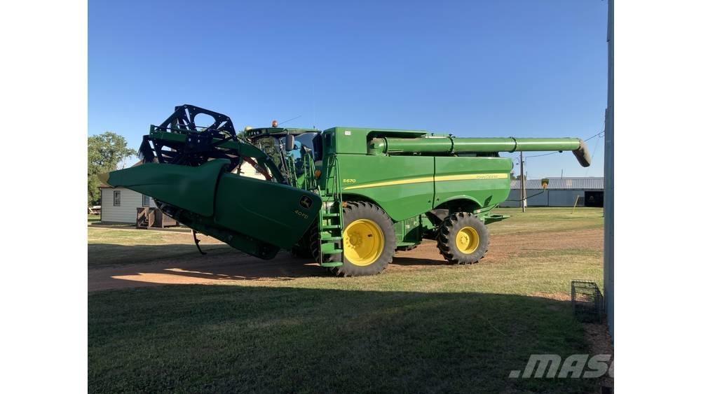 John Deere S 670 Ceifeiras debulhadoras