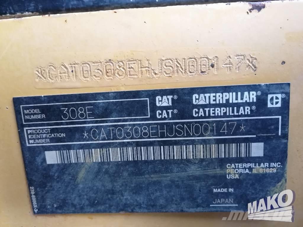 CAT 308 E CR Escavadoras Midi 7t - 12t