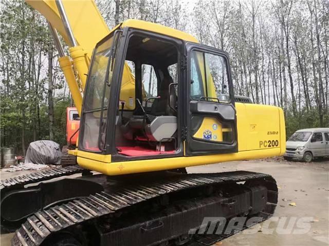 Komatsu pc200-6 Escavadeiras de esteiras