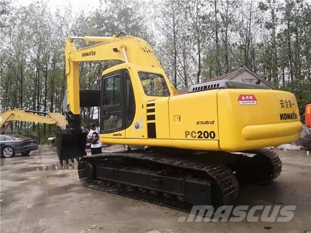 Komatsu pc200-6 Escavadeiras de esteiras