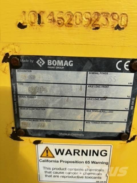 Bomag BW 80 AD-5 Cilindros Compactadores tandem