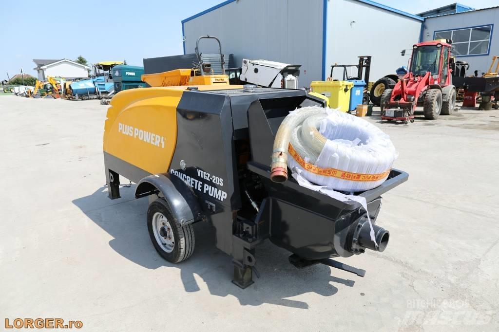 Plus Power VTGZ - 20S Bombas de betonagem