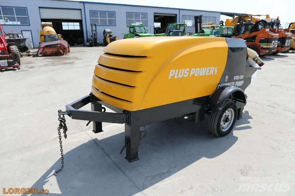 Plus Power VTGZ - 20S Bombas de betonagem