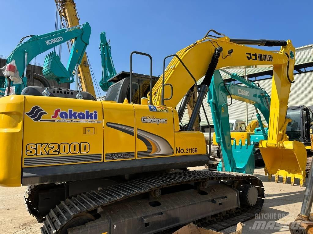 Kobelco SK 200/20ton/ Escavadeiras de esteiras