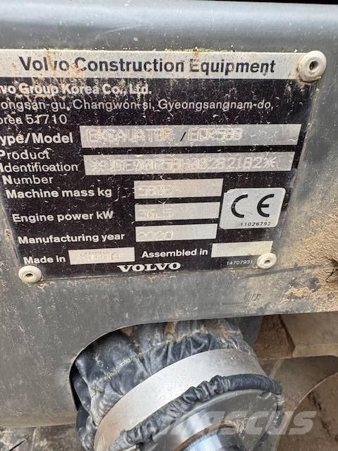 Volvo ECR58D Miniescavadeiras