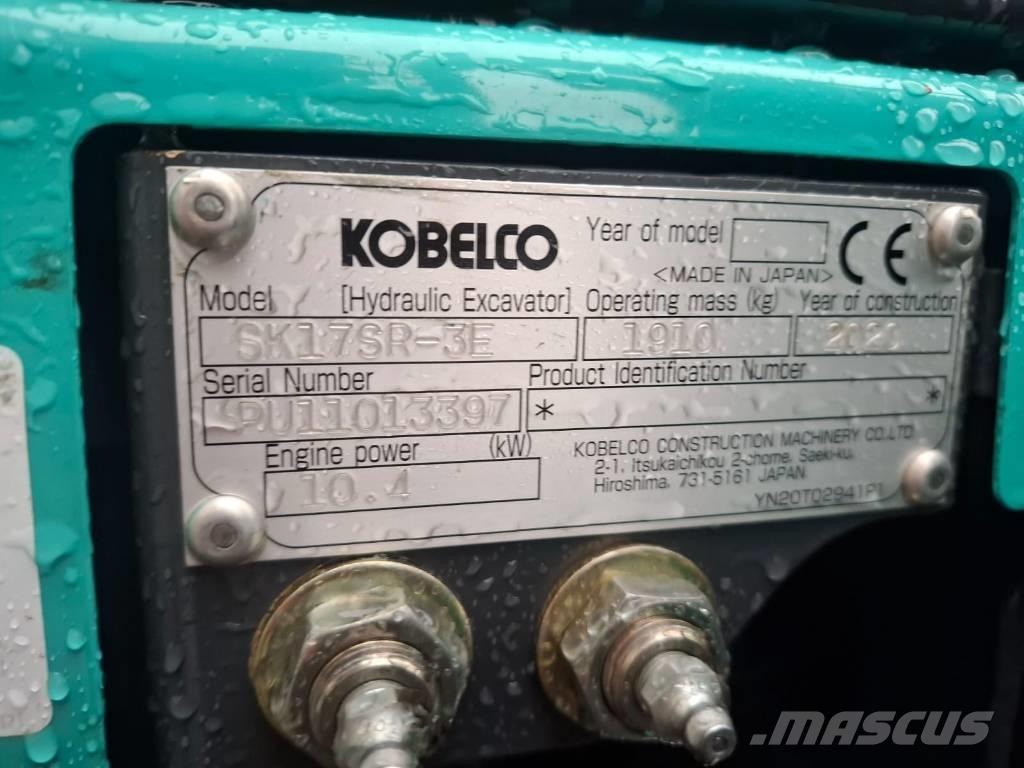 Kobelco SK 17 SR-3E Miniescavadeiras