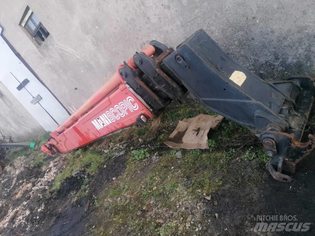 Manitou MT 1740 arm Lanças e braços dippers