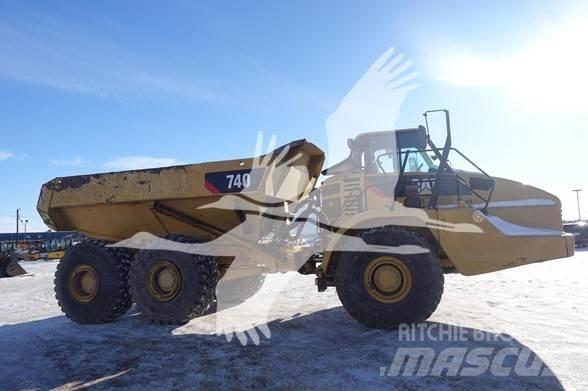CAT 740 Caminhões articulados