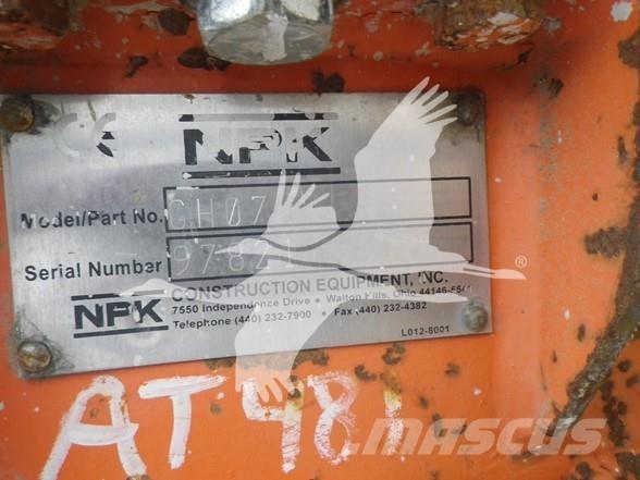 NPK GH07 Martelos de quebragem