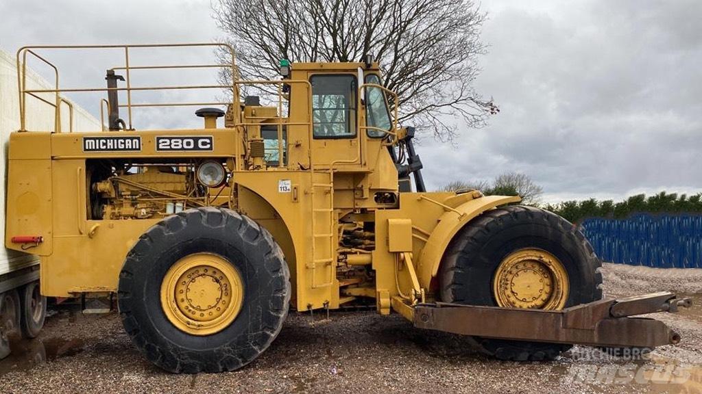 Michigan 280C Dozers Tratores rodas