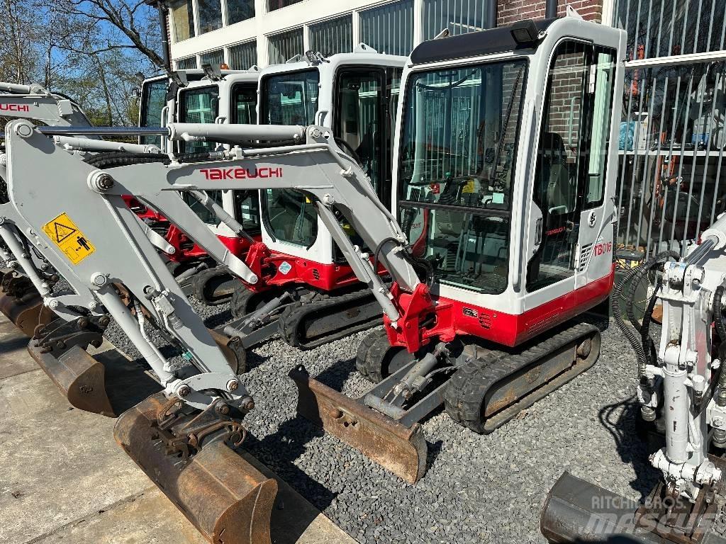 Takeuchi TB 016 Miniescavadeiras