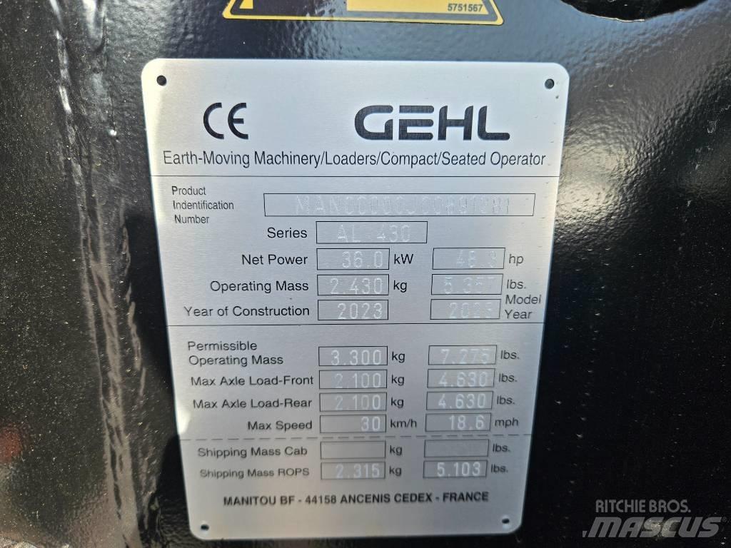Gehl AL430 Porta-ferramentas