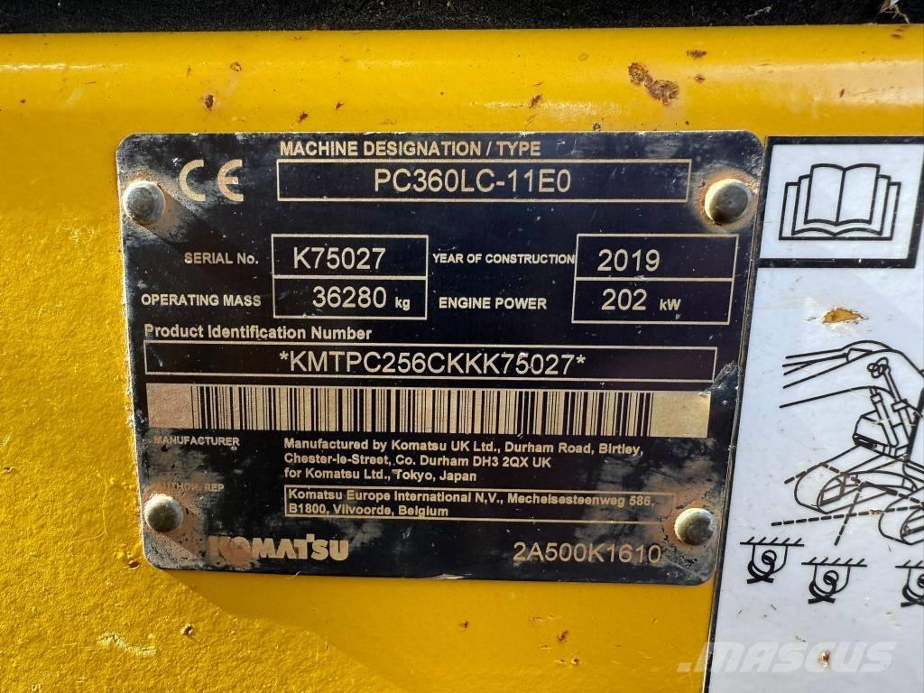 Komatsu PC 360 LC-11 Escavadeiras de esteiras