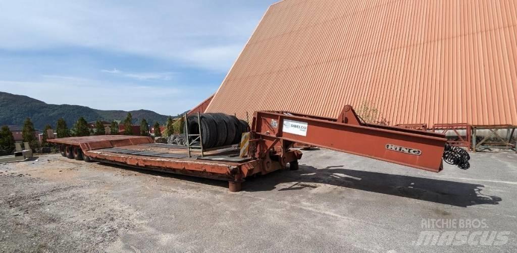 King 80T Semi Reboques Carga Baixa