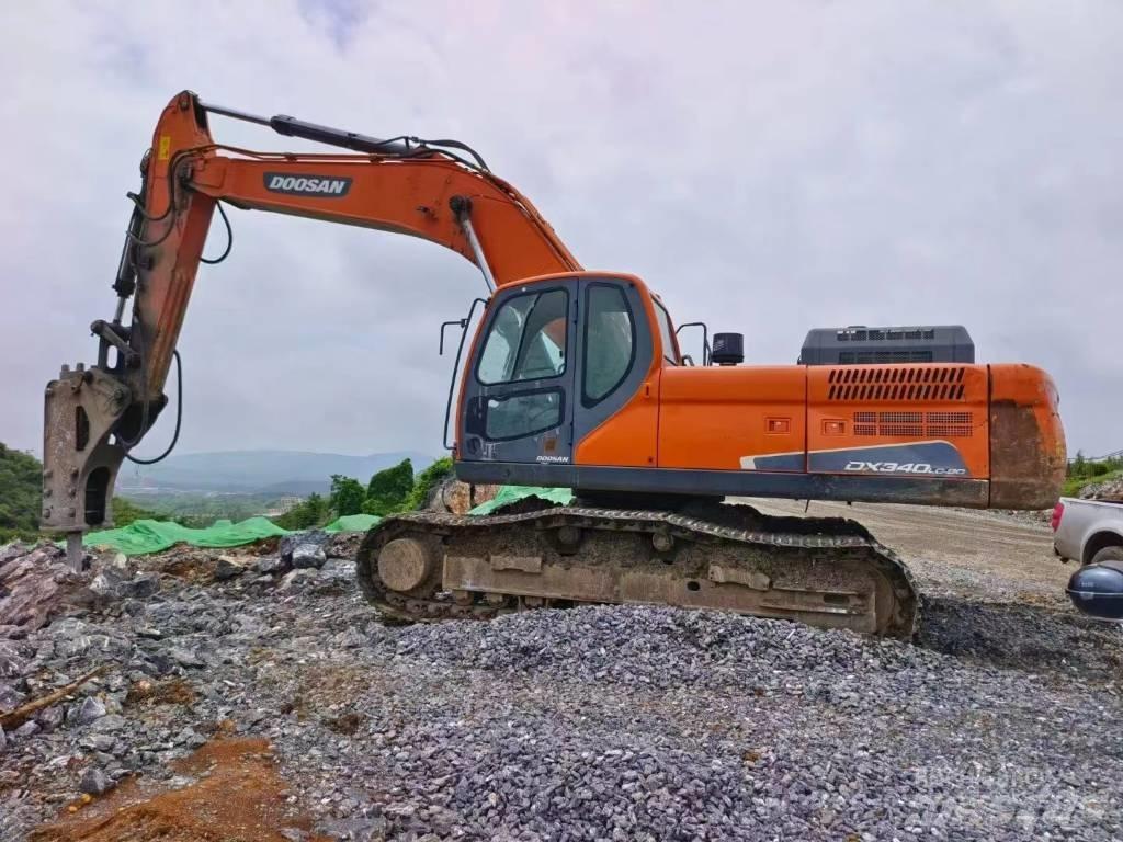Doosan DX 340 LC-9C Escavadeiras de esteiras