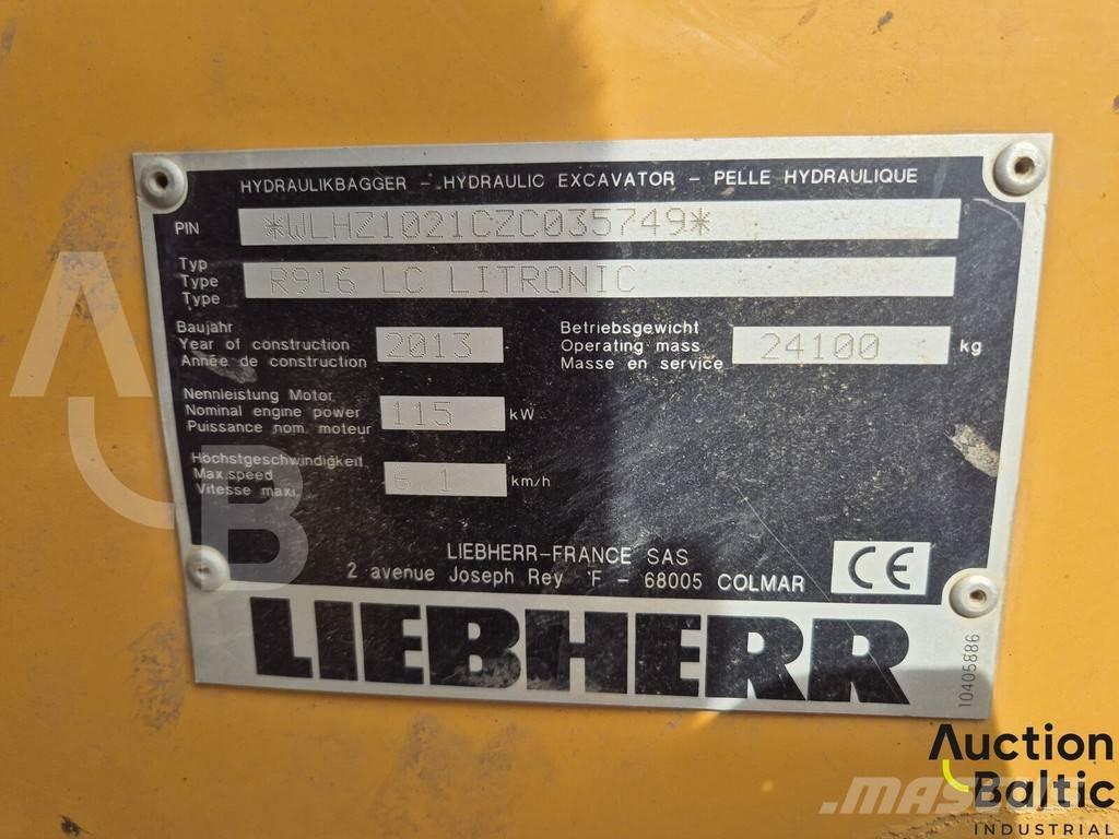 Liebherr R 916 LC Escavadeiras de esteiras