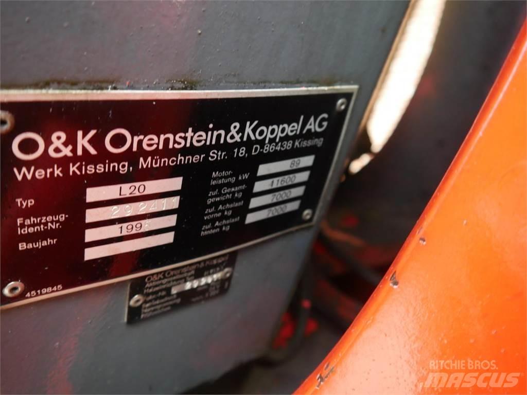 O&K L20 Carregadeiras de rodas