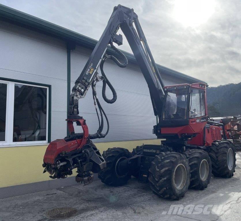 Komatsu 911.5 Processadores florestais