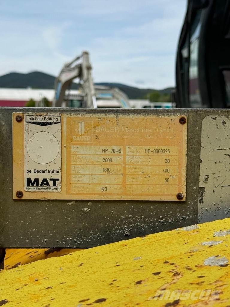 Bauer MAT HP 70 Construção - Outros
