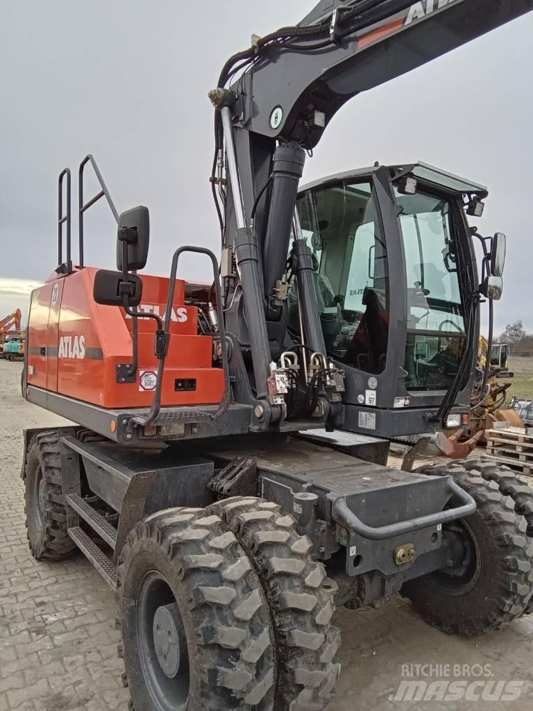 Atlas 150W Escavadoras de rodas