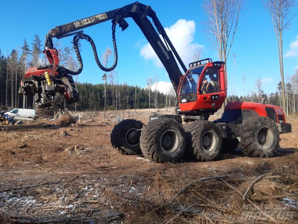 Komatsu 951 Processadores florestais