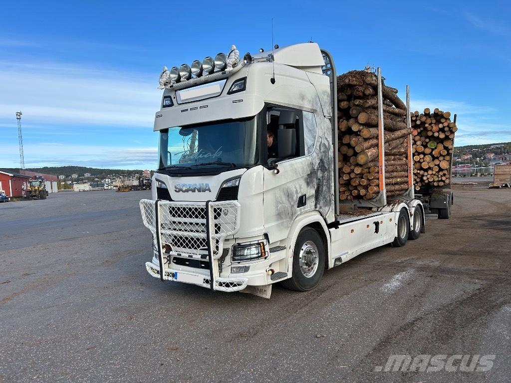 Scania R 650 Caminhões de transporte de troncos