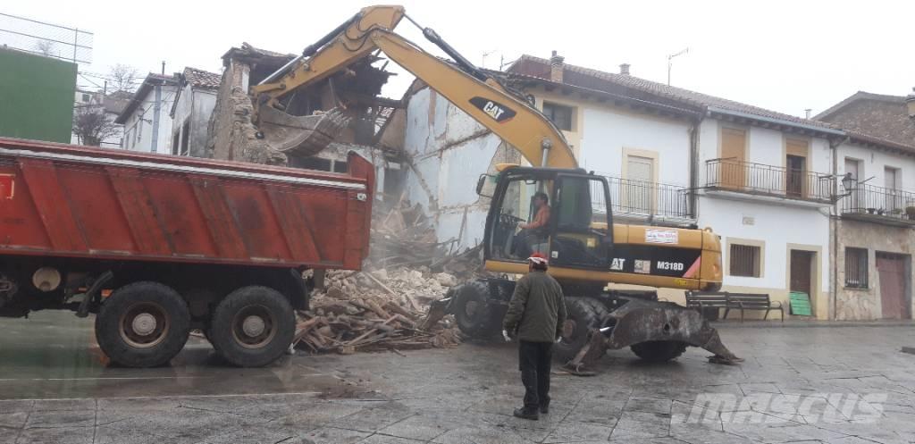 CAT M318d Escavadoras de rodas