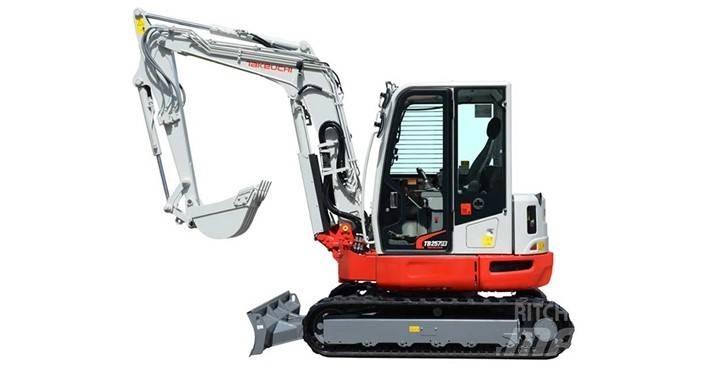 Takeuchi TB257FR Miniescavadeiras