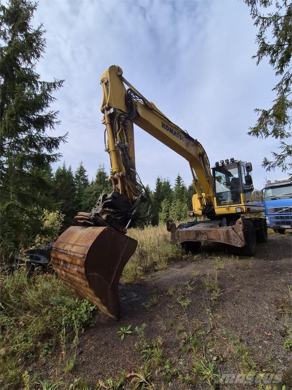 Komatsu PW180 ES-7 Escavadoras de rodas
