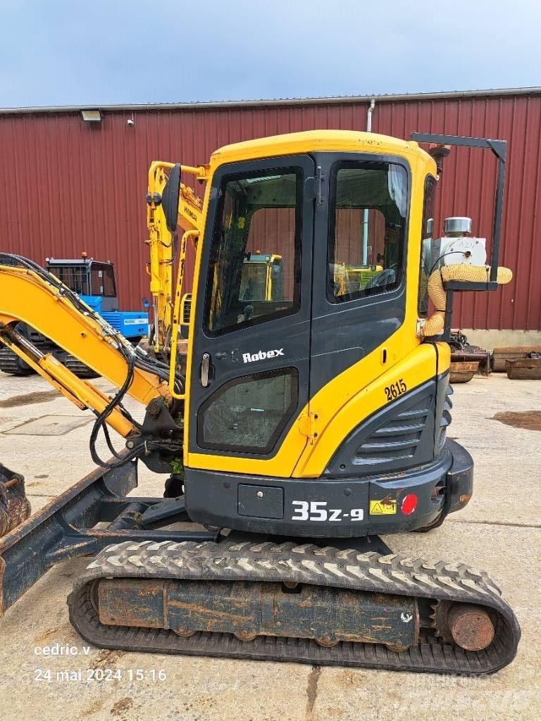Hyundai R35Z-9 Miniescavadeiras