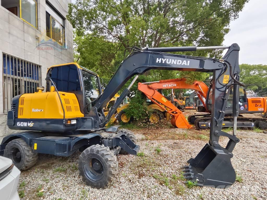 Hyundai R60W Escavadoras de rodas
