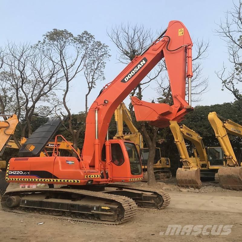 Doosan dh220lc-7 Escavadeiras de esteiras