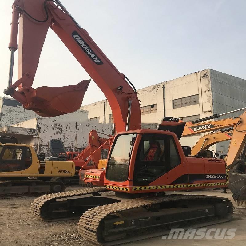 Doosan dh220lc-7 Escavadeiras de esteiras
