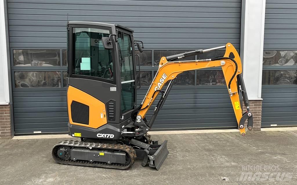 CASE CX17D Miniescavadeiras