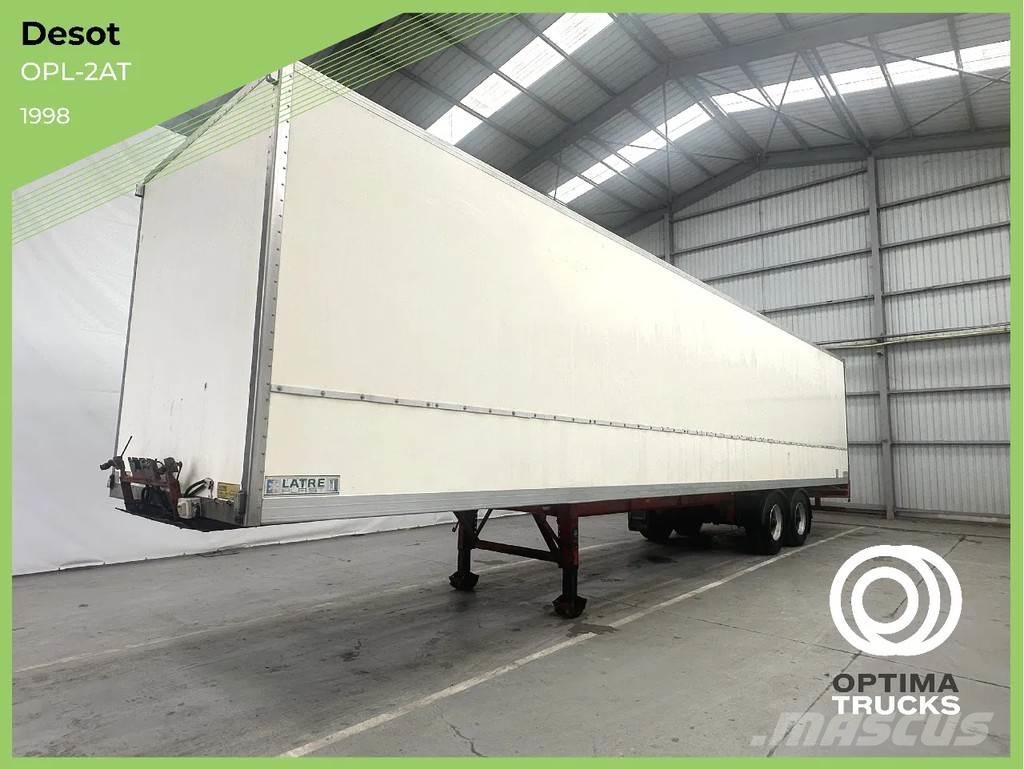 Desot OPL-2AT Semi-Reboques Caixa Fechada
