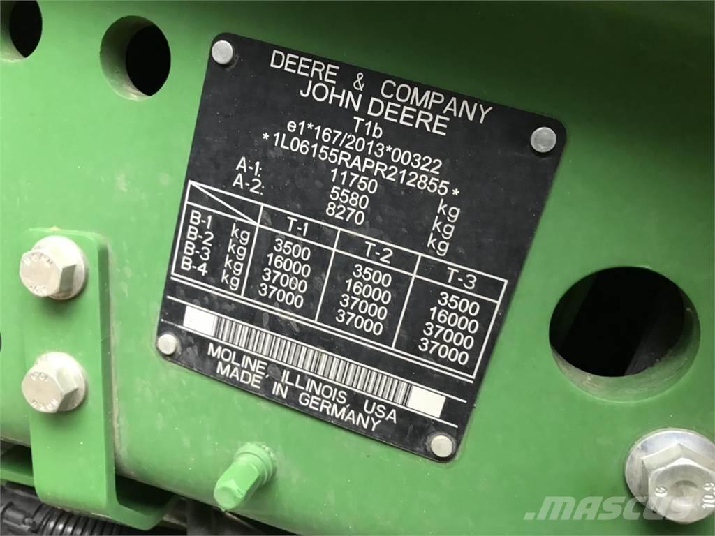 John Deere 6R 155 Tratores Agrícolas usados