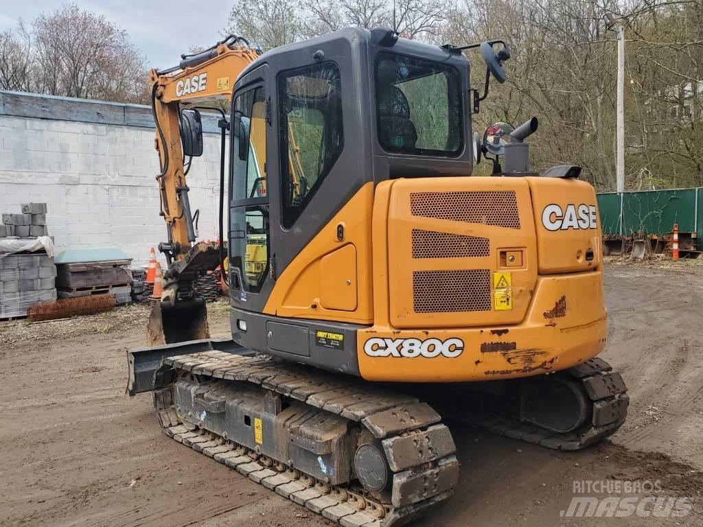 CASE CX 80 C Escavadeiras de esteiras