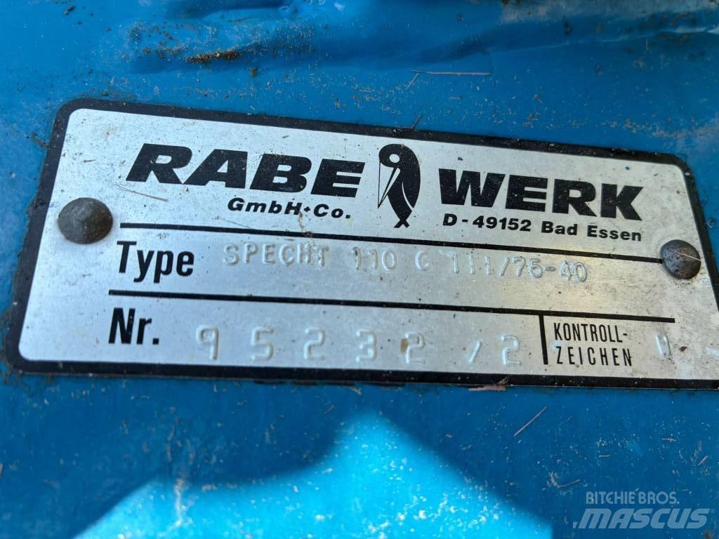 Rabe Specht 110 Charruas reversíveis