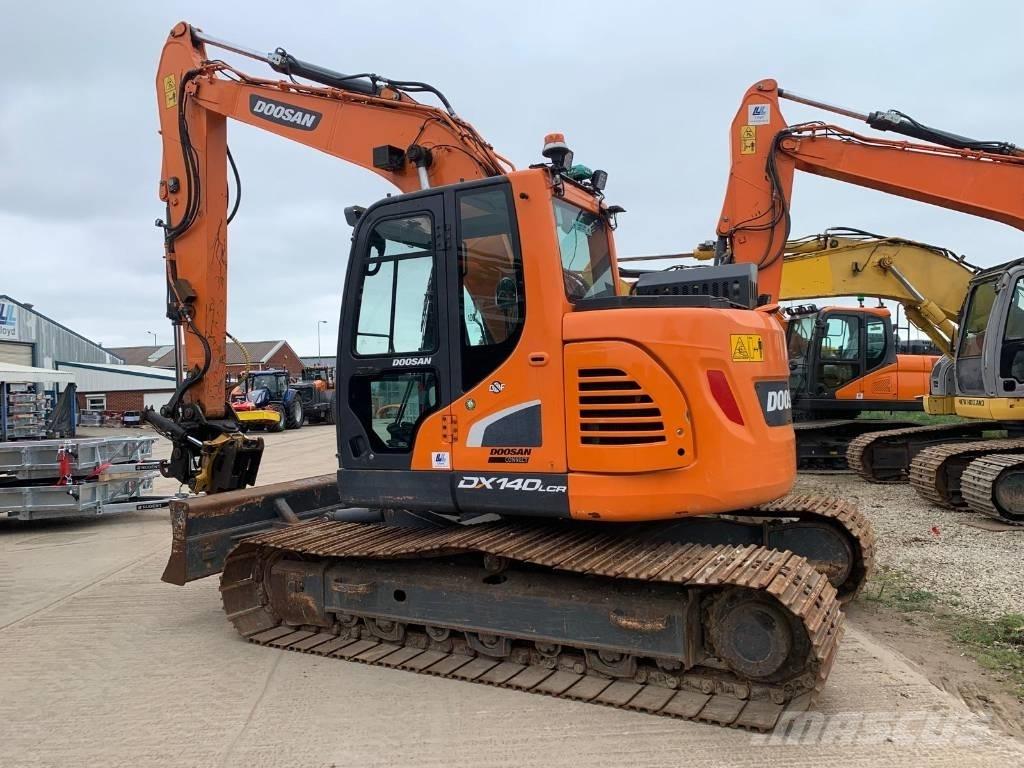 Doosan DX 140 LCR - 5 Escavadeiras de esteiras