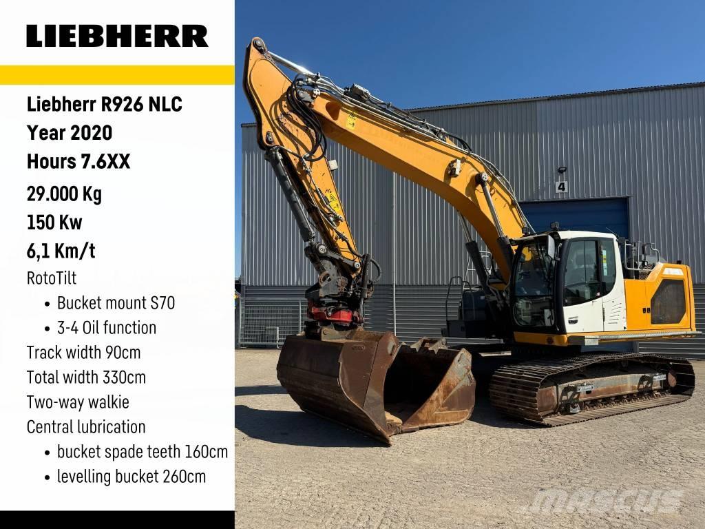 Liebherr R 926 LC Escavadeiras de esteiras