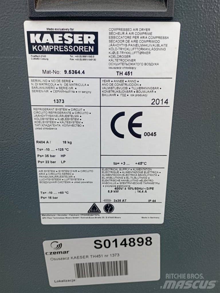 Kaeser TH451 Secadores de ar comprimido