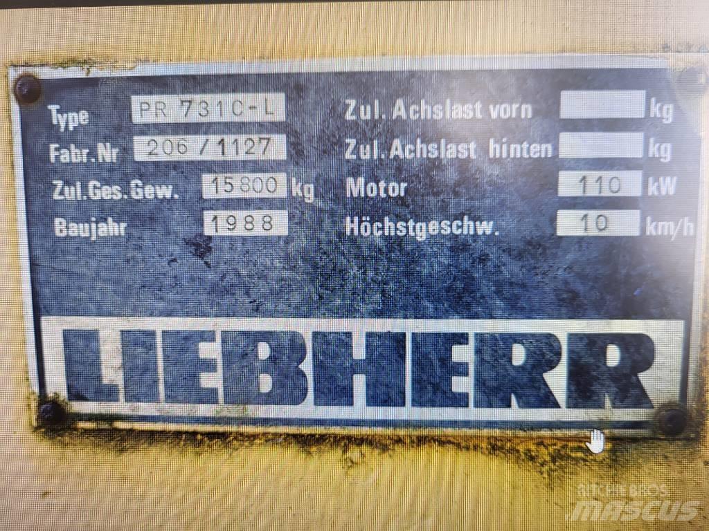 Liebherr PR 731 CL Dozers - Tratores rastos